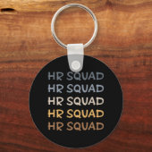 HR Squad Human Resources Team — Giften Sleutelhanger (Voorkant)