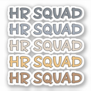 HR Squad Human Resources Team — Giften Sticker