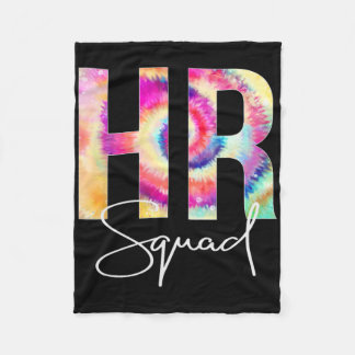 Hr Squad Tie Dye Byck Terug Naar School Vrouwen Wa Fleece Deken