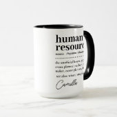HR Waardering Gift, Human Resources Definitie Mok (Voorkant rechts)