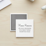 HR We lossen problemen op die je niet wist Magneet<br><div class="desc">Dit ontwerp werd gecreeerd door digitale kunst. Het kan worden gepersonaliseerd door de aanpassingsknoop te klikken en de kleur te veranderen, een naam, initialen of uw favoriete woorden toe te voegen. Neem contact met me op colorflowcreations@gmail.com als je dit ontwerp op een ander product wilt gebruiken. Koop mijn oorspronkelijke abstracte...</div>