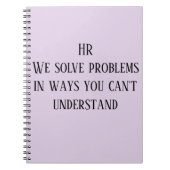 HR We lossen problemen op een manier op die je nie Notitieboek (Voorkant)