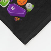 Hr Witch Human Resources Pumpkin Halloween Costume Fleece Deken (Hoek)