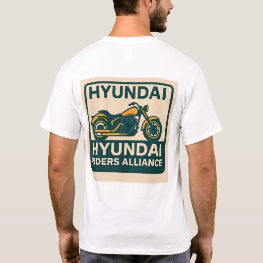 HRA - Cruiser Bike Style 2 (Two Sides) T-shirt (Achterkant)