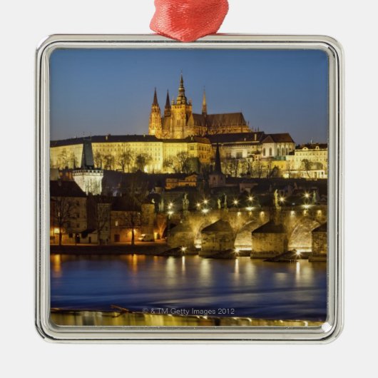 Hradcany Castle Metalen Ornament (Voorkant)