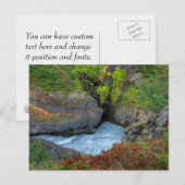 Hraunfossar I Briefkaart (Voorkant / Achterkant)