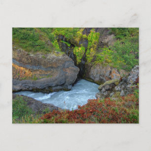 Hraunfossar I Briefkaart