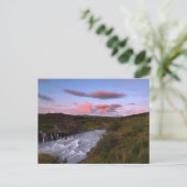 Hraunfossar VII Briefkaart (Staand voorkant)