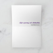 Hraunfossar-waterval in IJsland wenskaart Kaart (Binnen)