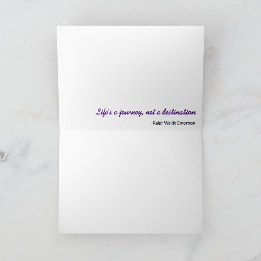 Hraunfossar-waterval in IJsland wenskaart Kaart (Binnen)