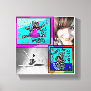 HRB gemengd media canvas Afdruk