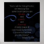 HRC Concessie Speech Poster (Voorkant)