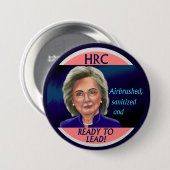 HRC: Geëxpandeerd...en klaar Ronde Button 7,6 Cm (Voorkant /achterkant)