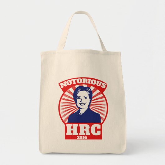 HRC Hillary Clinton 2016 Tote Bag (Voorkant)