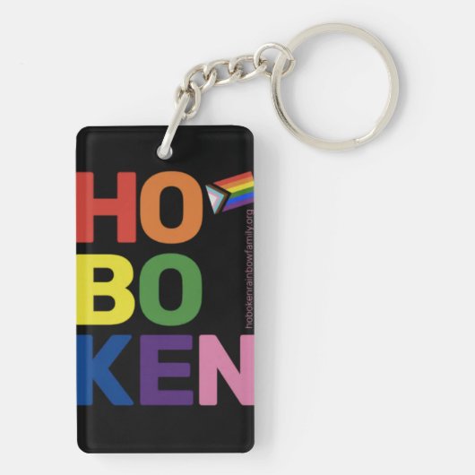 HRF Dubbele Sleutelhanger (achterkant)