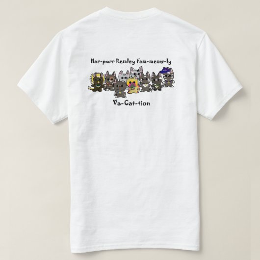 HRFV Mannen groot T-shirt (Design achterkant)