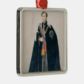 HRH Albert Edward, Prince of Wales Metalen Ornament (Rechts)