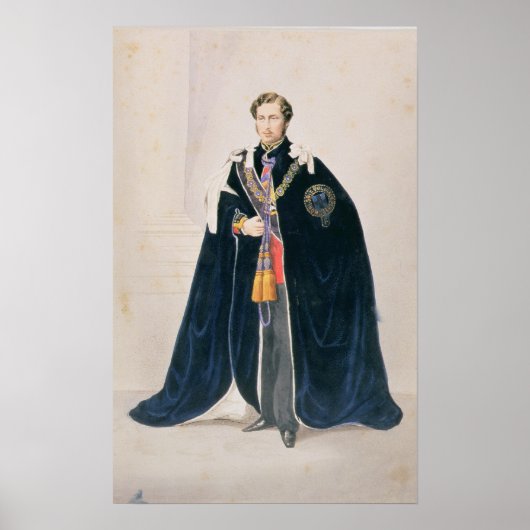 HRH Albert Edward, Prince of Wales Poster (Voorkant)