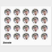 HRH De prins Philip van Edinburgh Ronde Sticker (Vel)
