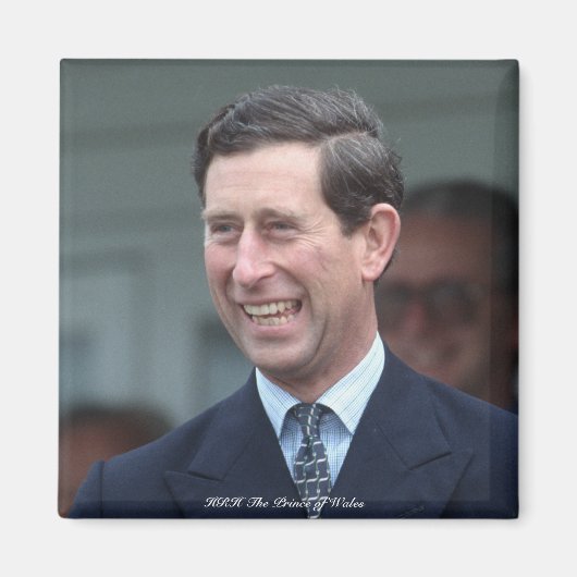 HRH De Prins van Wales Magneet (Voorkant)