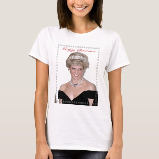 HRH De prinses van Wales Kerstmis T-shirt (Voorkant)