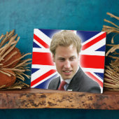 HRH Duke of Cambridge - Verbluffend! Fotoplaat (Zijkant)