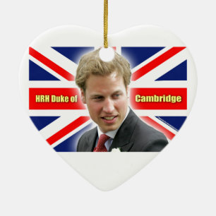 HRH Duke of Cambridge - Verbluffend! Keramisch Ornament