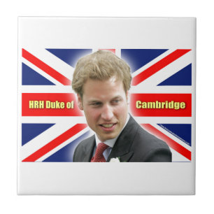 HRH Duke of Cambridge - Verbluffend! Tegeltje
