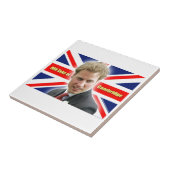 HRH Duke of Cambridge - Verbluffend! Tegeltje (Zijkant)