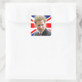 HRH Duke of Cambridge - Verbluffend! Vierkante Sticker (Tas)