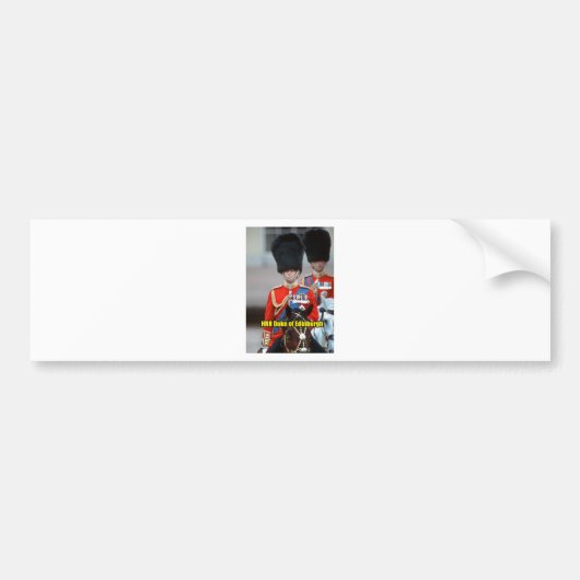 HRH Duke of Edinburgh Bumpersticker (Voorkant)