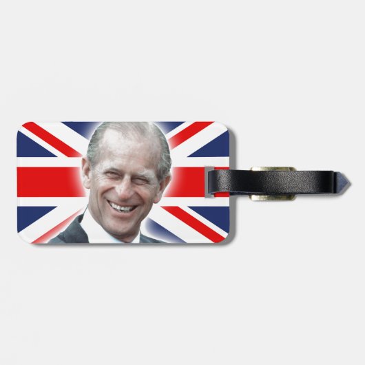 HRH Duke of Edinburgh - Geweldig! Bagagelabel (Achterkant horizontaal)