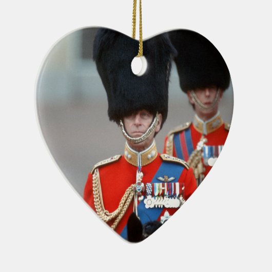 HRH Duke of Edinburgh Keramisch Ornament (Rechts)