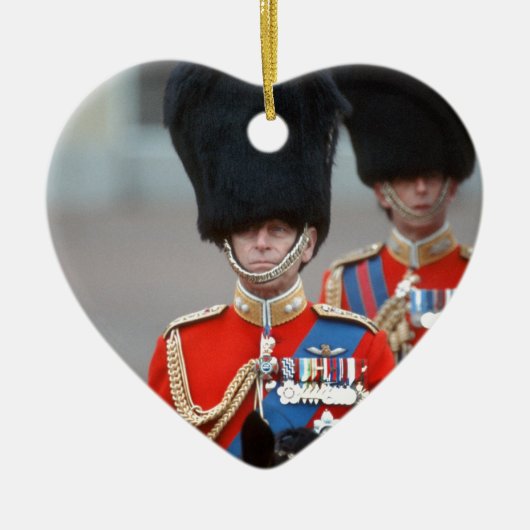 HRH Duke of Edinburgh Keramisch Ornament (Voorkant)