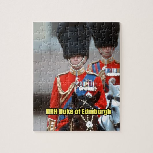 HRH Duke of Edinburgh Legpuzzel (Verticaal)