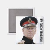 HRH Duke of Edinburgh Magneet (Voorkant / Achterkant)