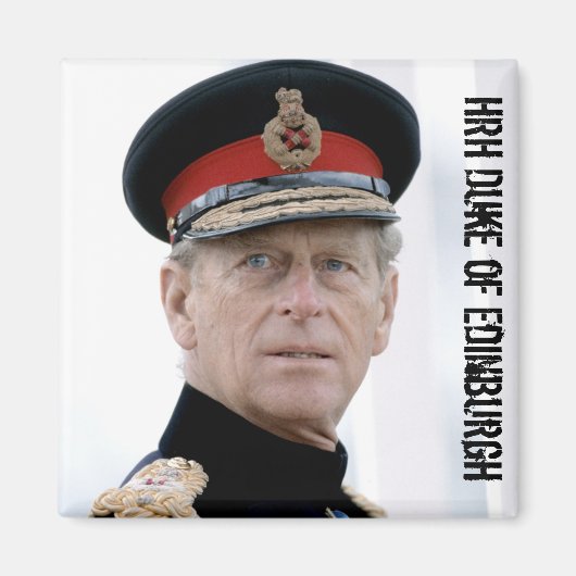 HRH Duke of Edinburgh Magneet (Voorkant)