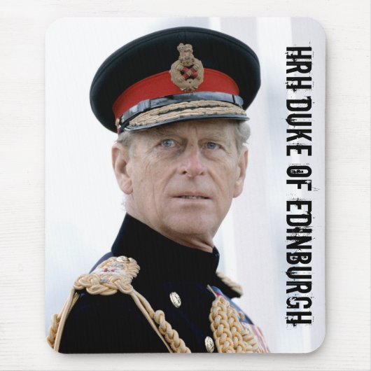 HRH Duke of Edinburgh Muismat (Voorkant)