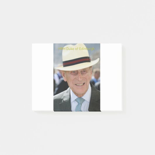 HRH Duke of Edinburgh - Prince Philip Post-it® Notes (Voorkant)