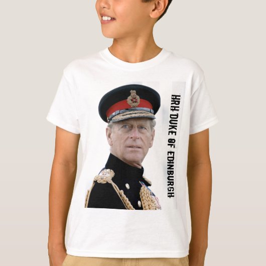 HRH Duke of Edinburgh T-shirt (Voorkant)