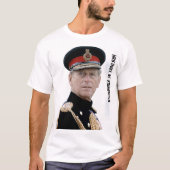 HRH Duke of Edinburgh T-shirt (Voorkant)