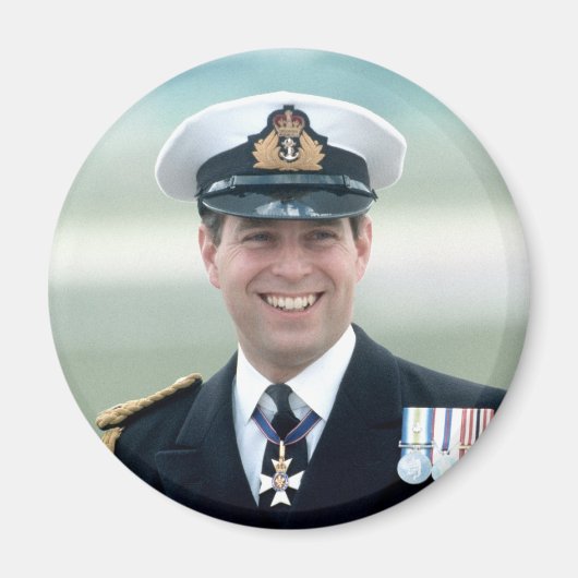HRH Prince Andrew Magneet (Voorkant)