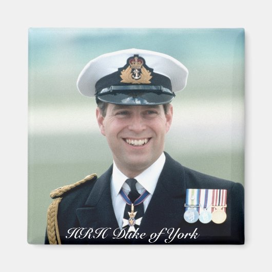 HRH Prince Andrew Magneet (Voorkant)