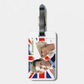 HRH Prince Charles & HRH Duchess van Cornwall Bagagelabel (Achterkant verticaal)
