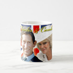 HRH Prince Charles & HRH Duchess van Cornwall Koffiemok