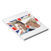 HRH Prince Charles & HRH Duchess van Cornwall Notitieblok (Schuin)