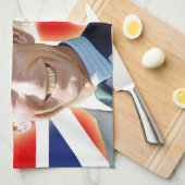 HRH Prince Charles & HRH Duchess van Cornwall Theedoek (Quarter Fold)