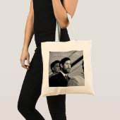HRH Prince Charles met Beard Badminton 1976 Tote Bag (Voorkant (product))