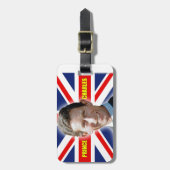 HRH Prince Charles - Patiotic! Bagagelabel (Voorkant verticaal)