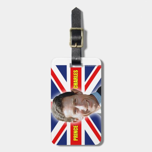 HRH Prince Charles - Patiotic! Bagagelabel (Voorkant verticaal)